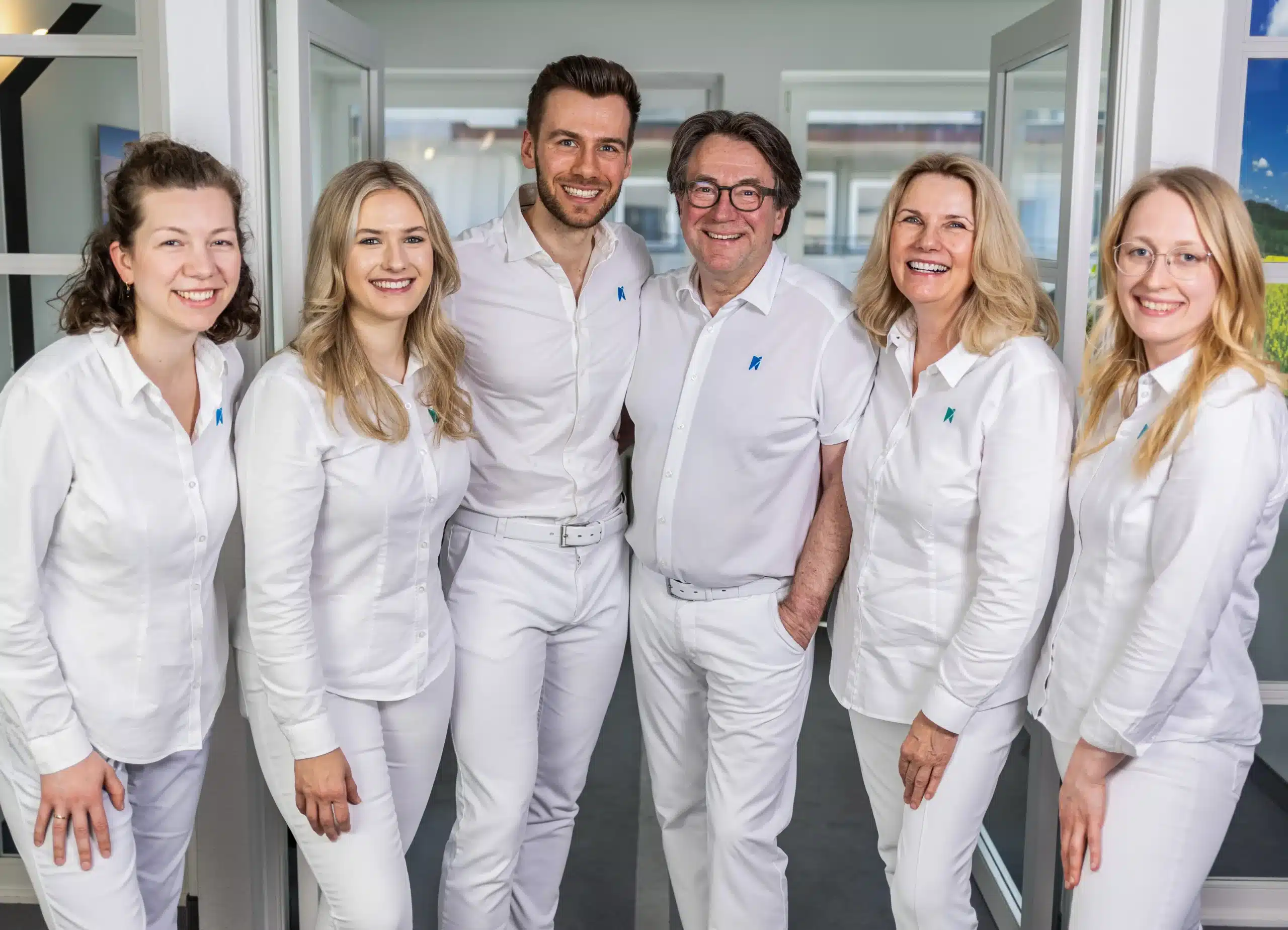 Das Team der Zahnarztpraxis in Düsseldorf